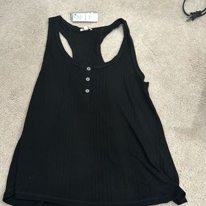 Splendid Henley Tank Top
